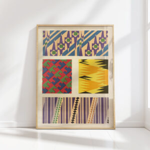 abstract pattern portfolio pl12 1930 mizuki heitaro high quality print