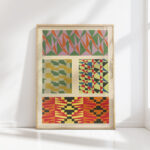 abstract pattern portfolio pl22 1930 mizuki heitaro high quality print