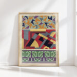 abstract pattern portfolio pl23 1930 mizuki heitaro high quality print