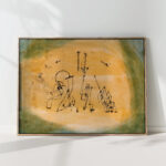 abstract trio 1923 paul klee high quality print