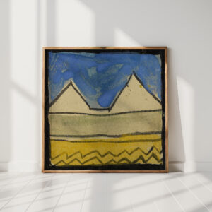 abstracted gables 1918 egon schiele high quality print