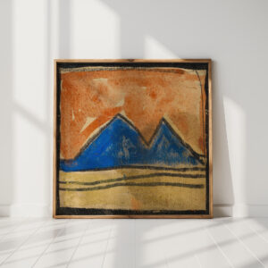 abstracted landscape 1 1918 egon schiele high quality print