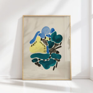 abstraction based on flower forms i 1921 david kakabadze high quality print