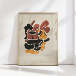 abstraction based on flower forms ii 1921 david kakabadze high quality print