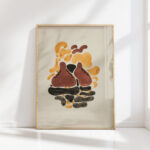 abstraction based on flower forms vi 1921 david kakabadze high quality print