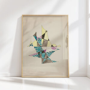 abstraction based on sails i 1921 david kakabadze high quality print