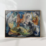 achill horses 1941 mainie jellett high quality print