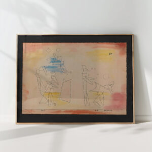 acrobats 1915 paul klee high quality print