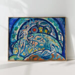 adam and eve 1910 vladimir baranov rossine high quality print