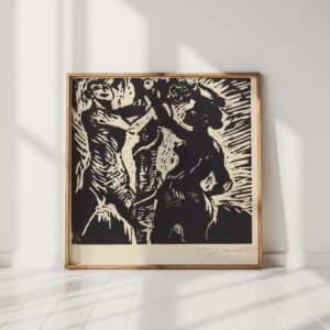 adam and eve the fall 1919 lovis corinth high quality print