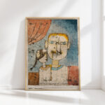 adam and little eve 1921 paul klee high quality print