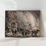 after the funfair 1924 alfred ost high quality print