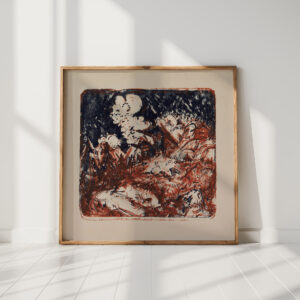 alphutten 2 2 1919 ernst ludwig kirchner high quality print