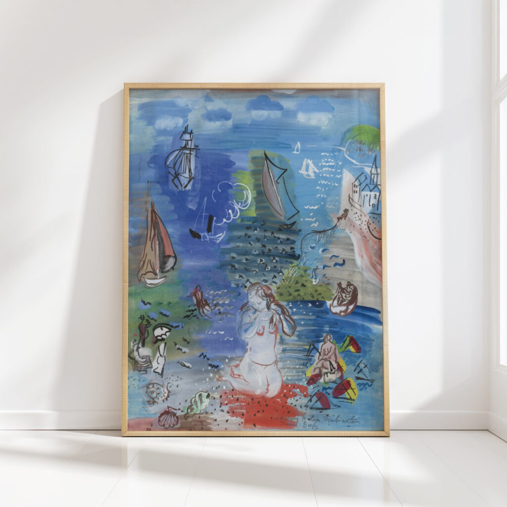 amphitrite 1939 raoul dufy high quality print