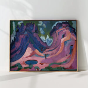 amselfluh 1922 ernst ludwig kirchner high quality print