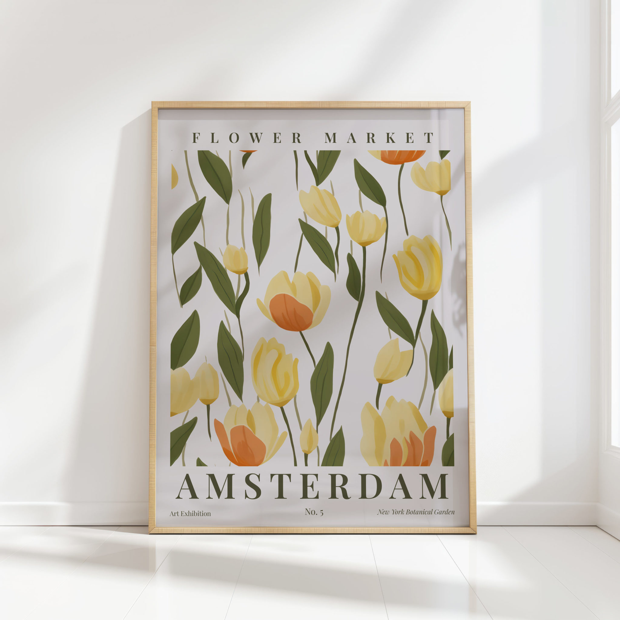 Floral wall art prints