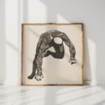 anatomical study of the neck arm and leg muscles of a man reijer stolk 1906 1945 reijer stolk high quality print