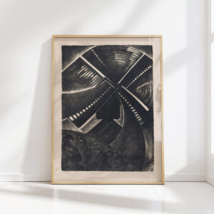 and below were the people 1925 frederika sophia cohen high quality print