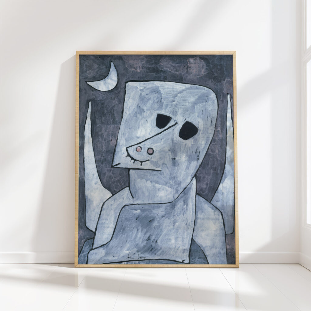 angel applicant 1939 paul klee high quality print