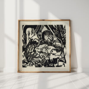 animal legend 1913 franz marc high quality print