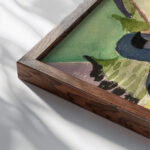 archer 1935 Ernst Ludwig Kirchner close up dark wood mockup