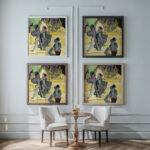 archer 1935 Ernst Ludwig Kirchner framed posters mockup
