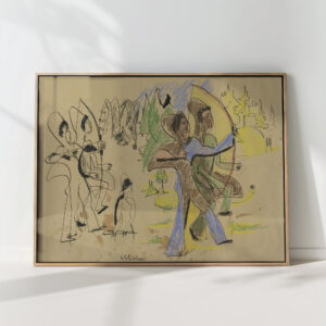 archers 1935 ernst ludwig kirchner high quality print