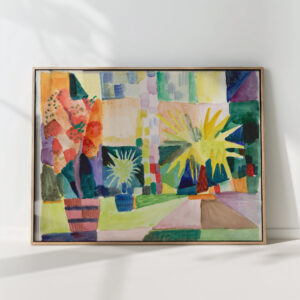 arden on lake thun 1914 august macke high quality print