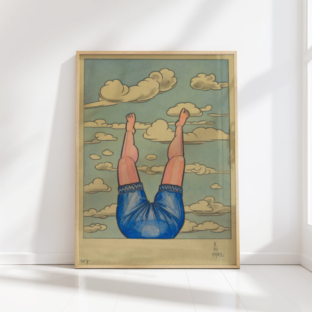 ascension 1942 karl wiener high quality print