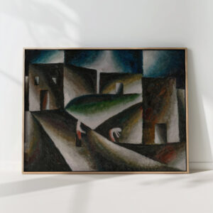ascetic landscape ii 1922 arthur segal high quality print