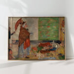 astonishment of the mask wouse 1889 james ensor high quality print