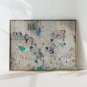 at the casino circa 1925 raoul dufy high quality print