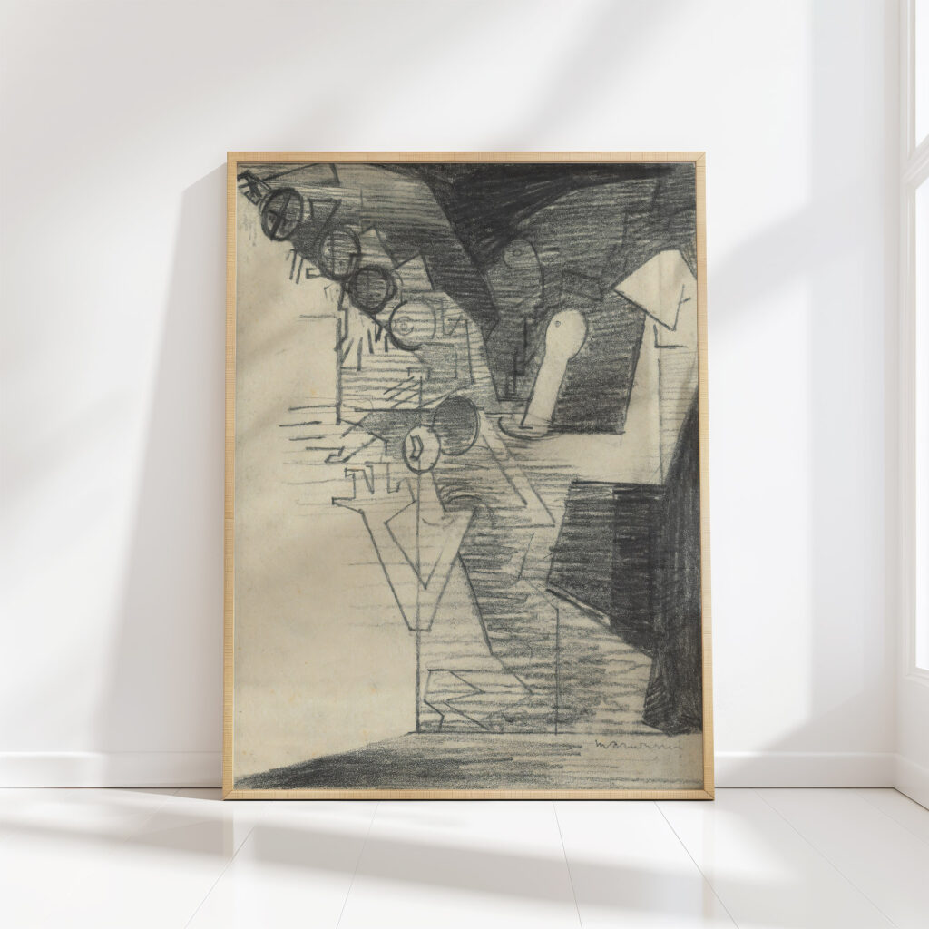 at the casino drawings for aurelia louis marcoussis high quality print