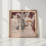 at the table 1916 ernst ludwig kirchner high quality print