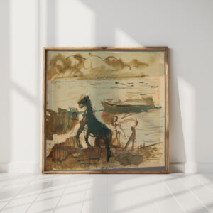 at the water 1940 1949 cyprian majernik high quality print