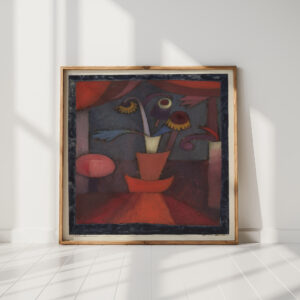 autumn flower 1922 paul klee high quality print