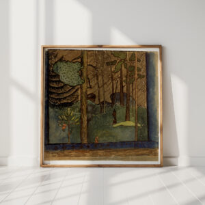 autumn in the forest 1895 hugo simberg high quality print