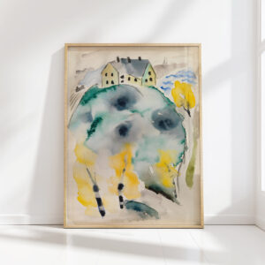 autumn landscape 1917 1923 sulho sipila high quality print