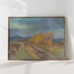 autumn motif 1929 zolo palugyay high quality print