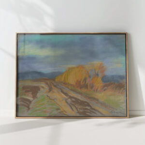 autumn motif 1929 zolo palugyay high quality print