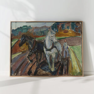autumn ploughing 1919 edvard munch high quality print