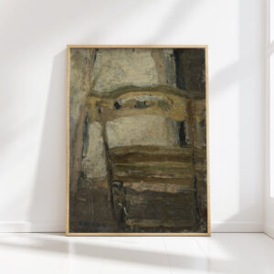 back of a chair james ensor high quality print