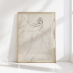 back of a nude figure 1906 reijer stolk high quality print