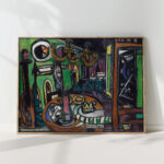 backstage 1950 max beckmann high quality print