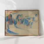 bathing beach charles demuth high quality print