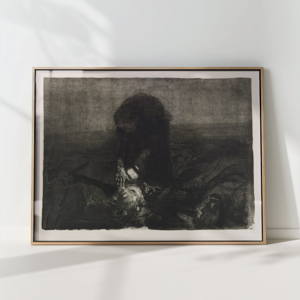 battlefield 1907 kathe kollwitz high quality print