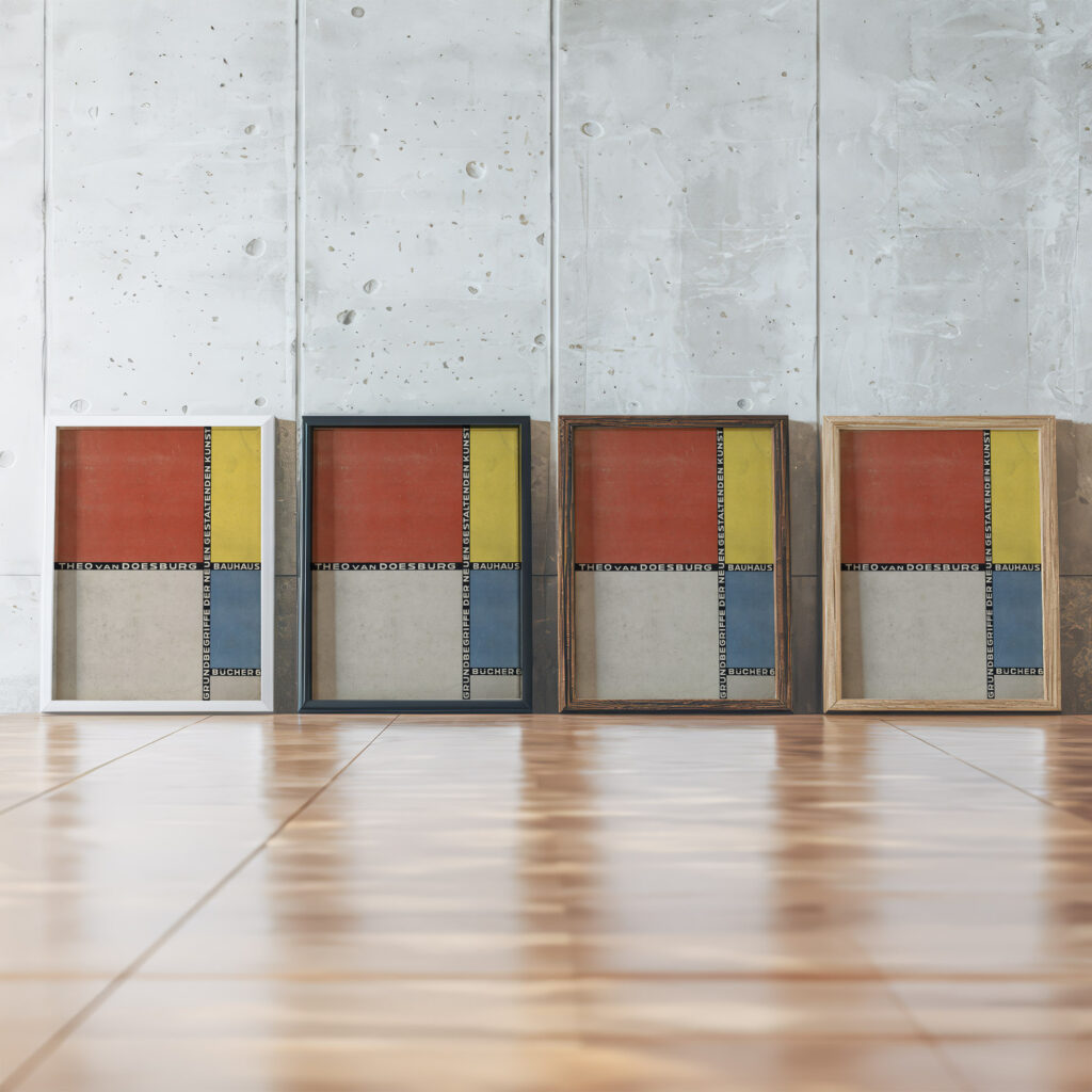 bauhaus books 6 1925 theo van doesburg high quality print 2