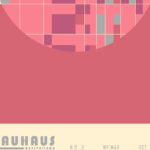 bauhaus print bold red geometric shapes 4