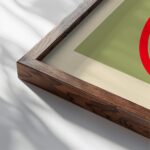 bauhaus print earth tone arch motif design 3