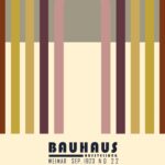 bauhaus print earthy tones arch design 4